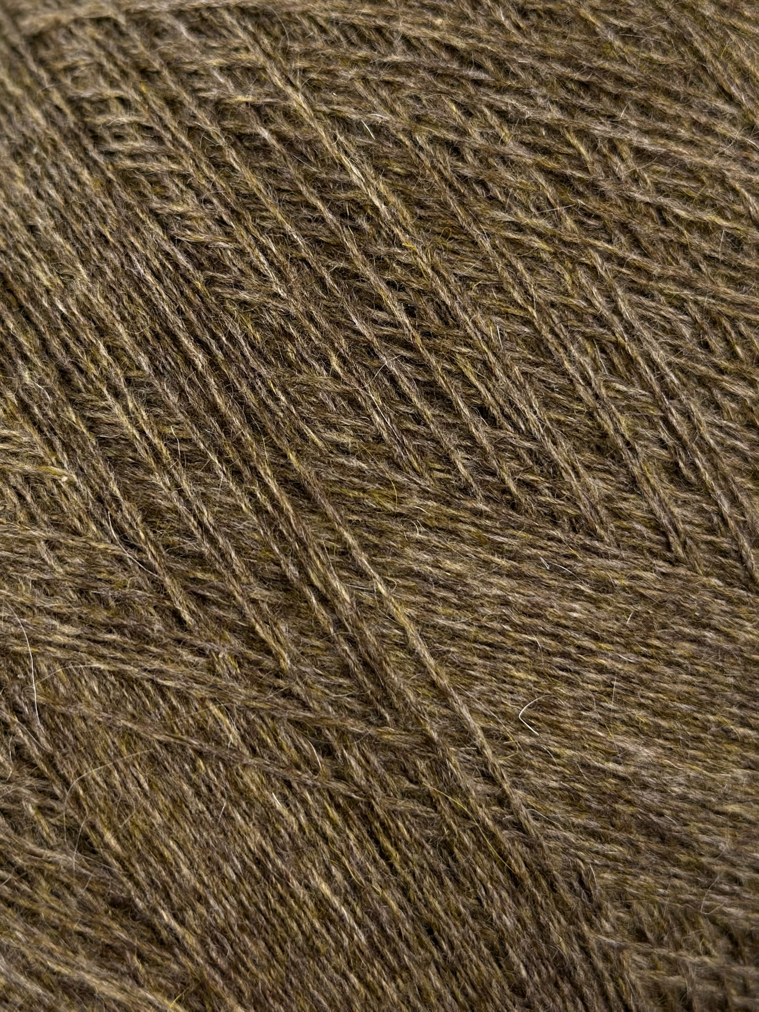 Loro Piana CashWM Nm 2/12 – Kaschmir & Kid Mohair Garn col. Siepe Mélange foto 3